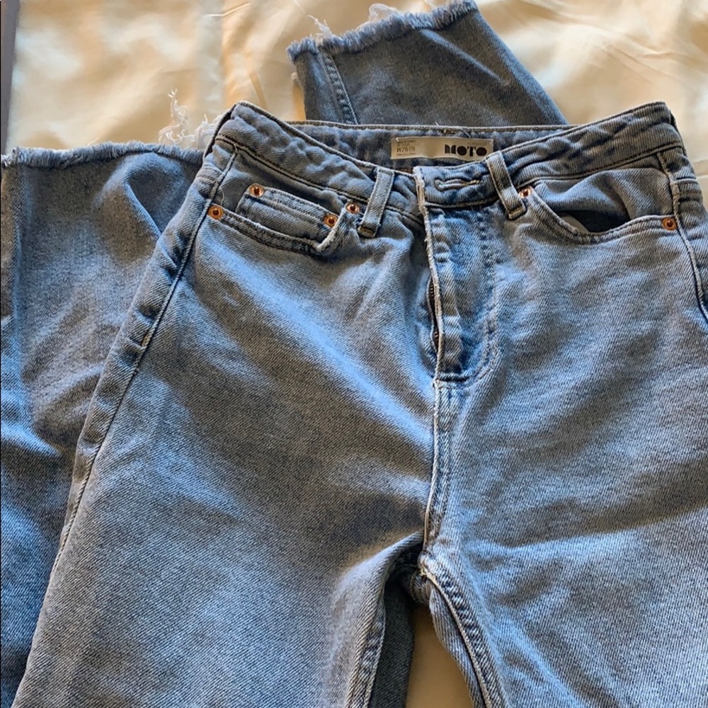 Top shop Moto Denim “mom” jeans